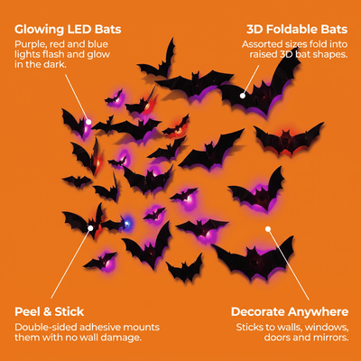 Jasvo™ LED Bat Lights - Jasvo