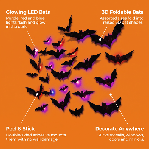 Jasvo™ LED Bat Lights