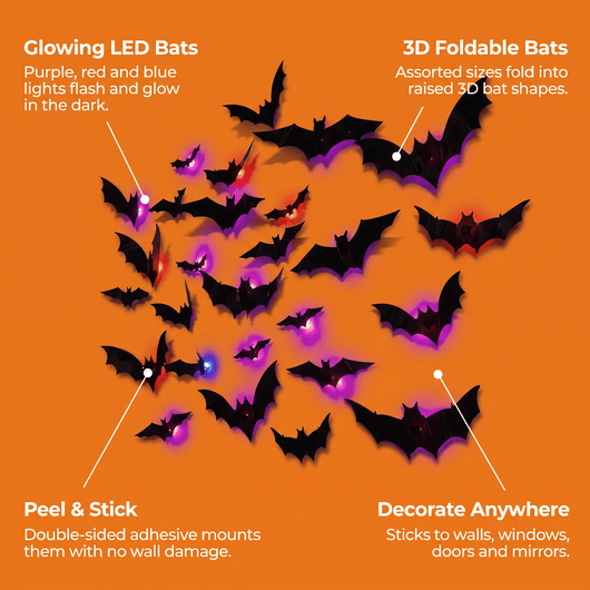 Jasvo™ LED Bat Lights - Jasvo