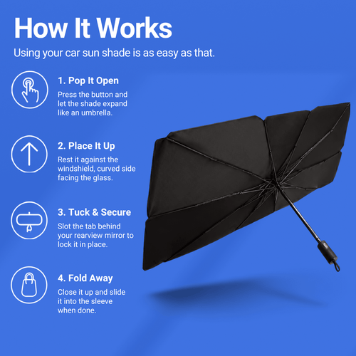 Jasvo™ Windshield Umbrella